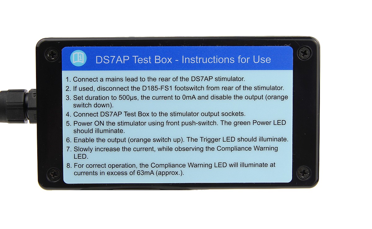 DS7AP Test Box Instructions