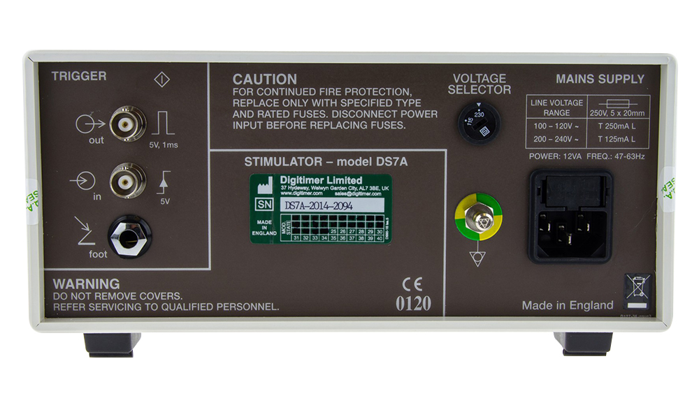 DS7A & DS7AH HV Current Stimulator 02 Digitimer